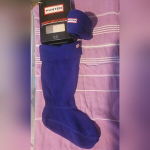 New in Box Hunter Womens Fleece Welly Socks. Size 7-9.